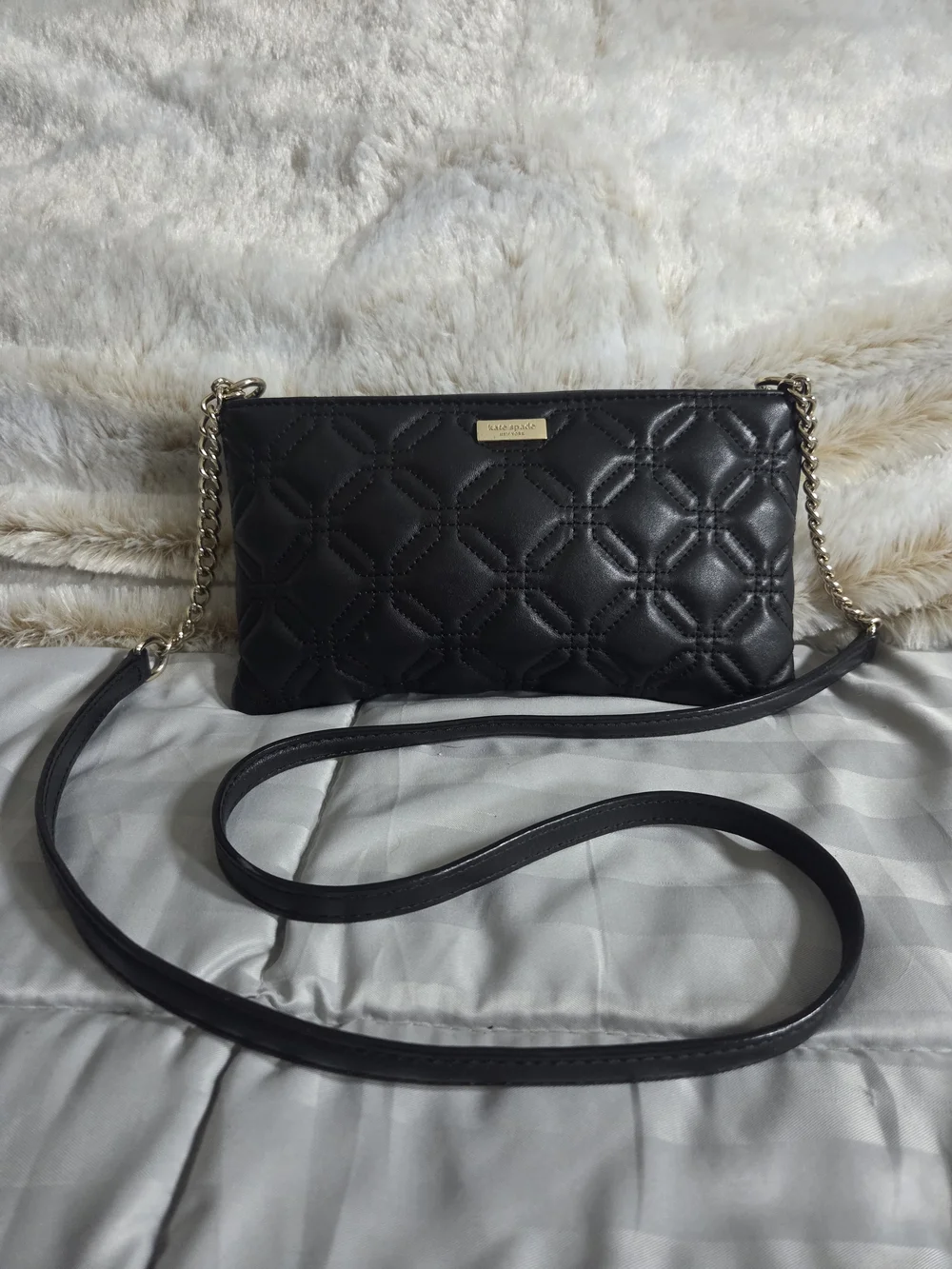 kate spade New York Presley Astor Court Quilted Leather Crossbody Bag